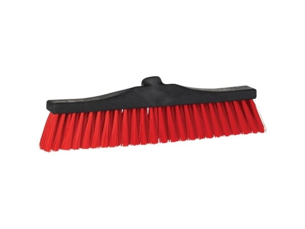Sopborste, Vikan, svart, PP/PVC, 44 cm, styv - (5 st)