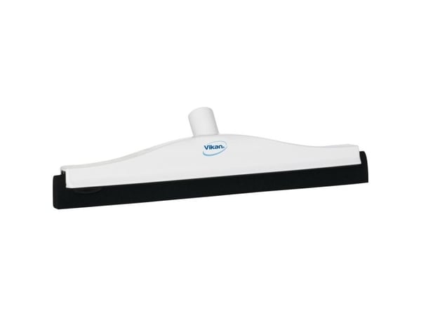 Gulvskraber, Vikan, 40x9x11cm, hvid, cellegummi/PP, 40 cm