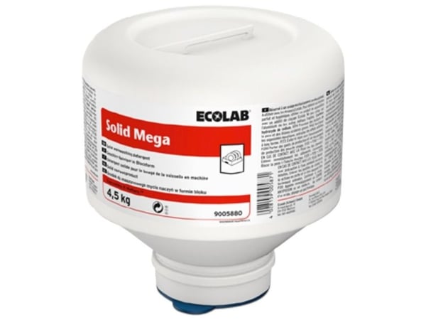 Maskinopvask industri, Ecolab, Solid Mega powder 4,5kg - (4 stk.)