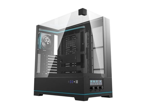 Darkflash DY450 PRO ARGB chassi svart