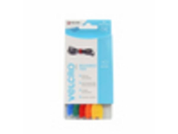 VELCRO® VEL-EC60250 Koukku- ja silmukkakaapelinside kokoonpanoa varten Koukku- ja silmukkakaapelinside staattinen silmukkaosa (L x S) 200 mm x 12 m...