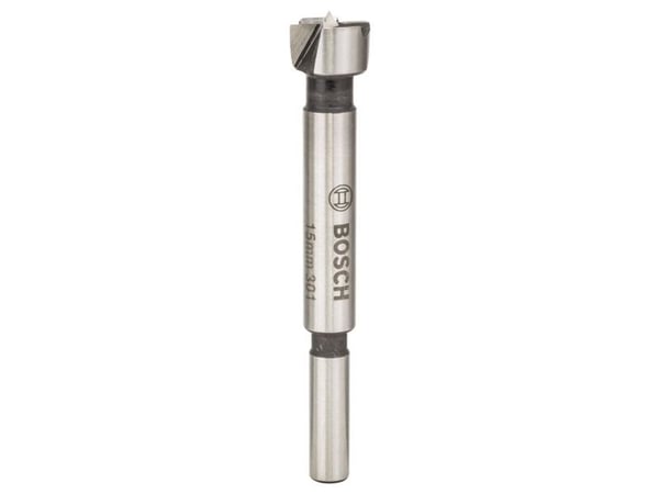 Bosch Forstner-bor 15 mm, total lengde 90 mm, sylinderskaft