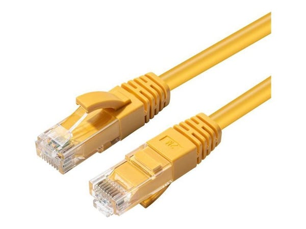 MicroConnect - Koblingskabel - RJ-45 (hann) til RJ-45 (hann) - 30 cm - 5 mm - UTP - CAT 6a - halogenfri, innendørs, formstøpt, rund, uten hindringe...