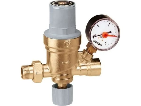 Caleffi automatisk påfyllningsventil 1/2 med manometer