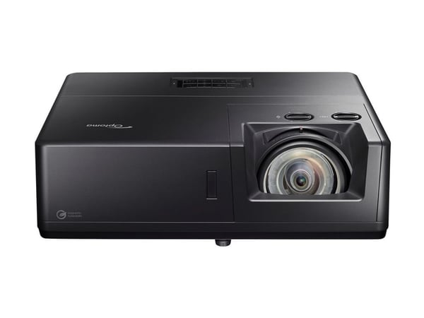 Optoma ZU507TST - DLP-projektor - laser - 3D - 5000 lumen - WUXGA (1920 x 1200) - 16:10 - kortkast fast linse - LAN - svart
