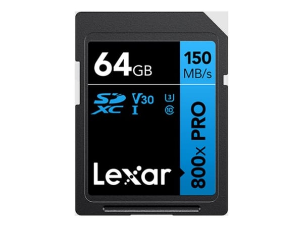 Minnekort MINNE SDXC 64GB UHS-I/LSD0800P064G-BNNNG LEXAR Minnekort MINNE SDXC 64GB UHS-I/LSD0800P064G-BNNNG LEXAR