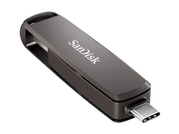 SanDisk Extreme PRO Dual Drive - USB-flashstasjon - 512 GB - USB-C 3.2 Gen 2 SanDisk Extreme PRO Dual Drive - USB-flashstasjon - 512 GB - USB-C 3.2 Gen 2