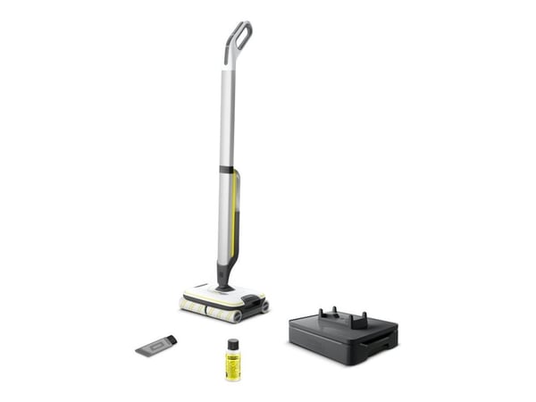 Kärcher FC 7 Cordless - Gulvrenser - pinne - uten kabel - hvit inkludert lader