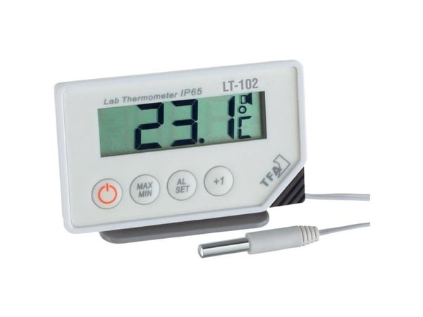 TFA-Dostmann 30.1034, Elektronisk miljøtermometer, Innendørs, Digitalt, Hvit, Plast, -40 - 70 °C