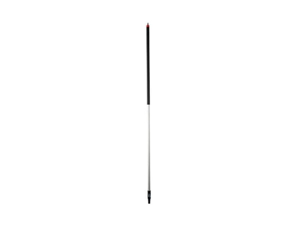 Skaft med vandgennemløb, Vikan, 192cm, Ø31mm, sort, aluminium/PP, 192 cm, isoleret gribestykke
