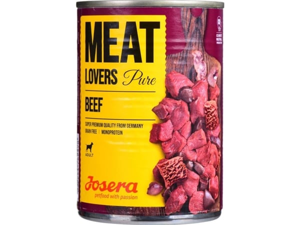 Josera Meatlovers Pure nötkött 400 g (30002464)