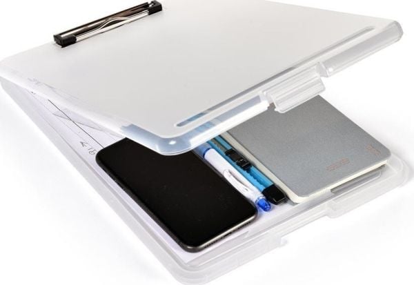 Clipboard m/opbevaringsrum A4 536x41x372mm Clipboard m/opbevaringsrum A4 536x41x372mm