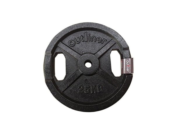 Outliner 25Kg Cast Iron Plate With Two Hand Grips