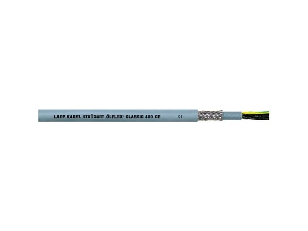 Lapp ÖLFLEX CLASSIC 400 CP, Keskijännitekaapeli, Harmaa, Polyvinyylikloridi (PVC), Polyvinyylikloridi (PVC), Kupari, 2.5 mm²