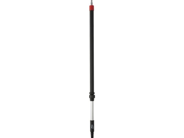 Kahva vesivirtauksella, Vikan, 108cm, Ø32mm, musta, alumiini/PP, 108-160 cm, 108-160 cm
