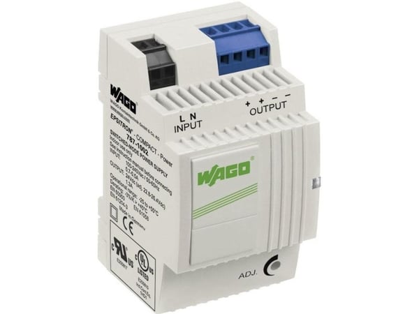 Wago 787-1002, 31,2 W, 85 - 264 V, 44 - 66 Hz, 0,7 A, passiv, 10 ms