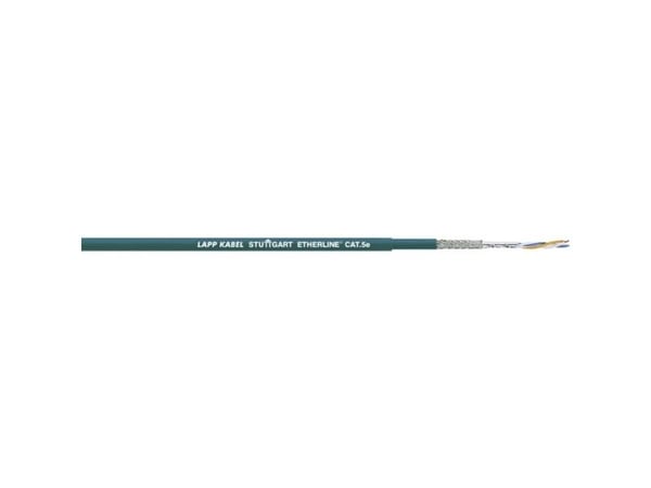 LAPP 2170894/100 nettverkskabel CAT 5 SF/UTP 2 x 2 x 0,5 mm² gul/grønn 100 m