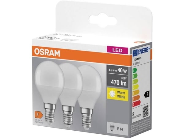 Osram LED BASE CLASSIC P 40 FR 57 W827 E141