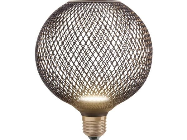 OSRAM HOMELIGHTING LED-lampe (RGB) E27 Globeform 3,5 W = 28 W EEK F (A-G), varm hvit, Ø125 x 150 mm, 1 stk