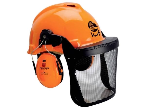 3M G3000 7100330455 Skyddshjälm för skogsbruk Orange