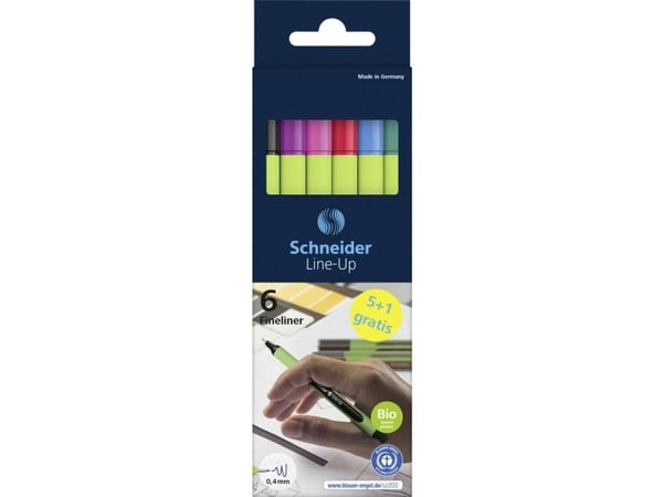 Schneider Fineliner Line-UP 0,4 mm Monivärinen