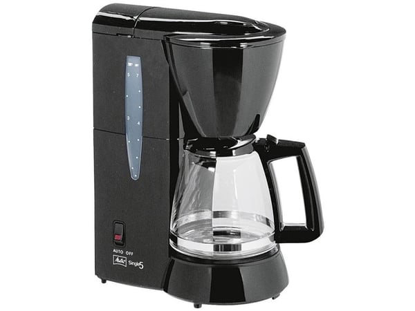 Melitta Single 5 - Kaffemaskin - 5 kopper - Svart - M720BK
