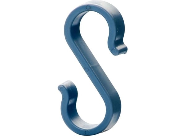 S-krok, Vileda Origo, 5,5x1,2x2,5cm, grå, plast