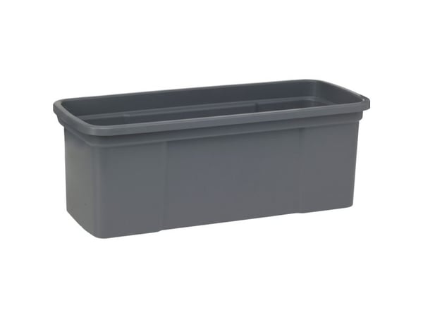 Moppboks, Vikan ErgoClean, 550x225x195mm, grå, PP, uten lokk og håndtak