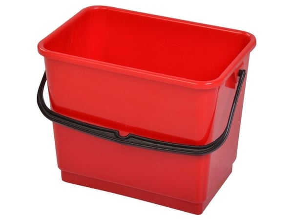 Inventarhink Tina trolleys 255x155x195 mm 4 l röd plast/PP