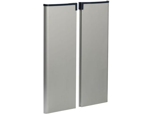Døre, Vileda Origo 2, 77x27,5cm, sølv, aluminium