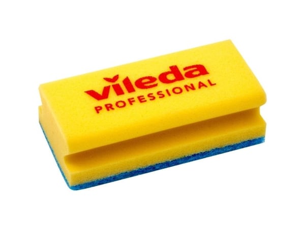 Skuresvamp, Vileda Super, 15x7,5x5cm, blå, PA/PE/PP - (10 stk.)