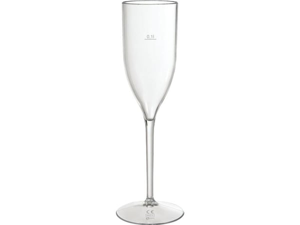 Champagneglas, Duni, 5,5x5,5x21,7cm, 13 cl, klar, tritan, Elegance