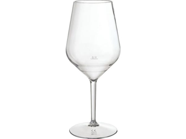 Vinglas, Duni, 6x6x21,4cm, 40 cl, klar, tritan, Elegance
