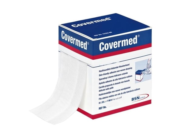 Kipsi, Covermed, 5m x 8cm, valkoinen