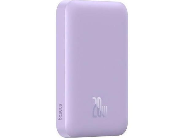 Baseus Magnetic Mini 6000mAh 20W MagSafe lilla Baseus Magnetic Mini 6000mAh 20W MagSafe lilla