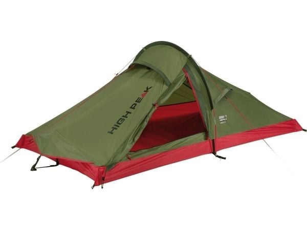 High Peak Siskin 2.0, Camping, Pyramide Telt, 1,7 kg, Grønn, Rød