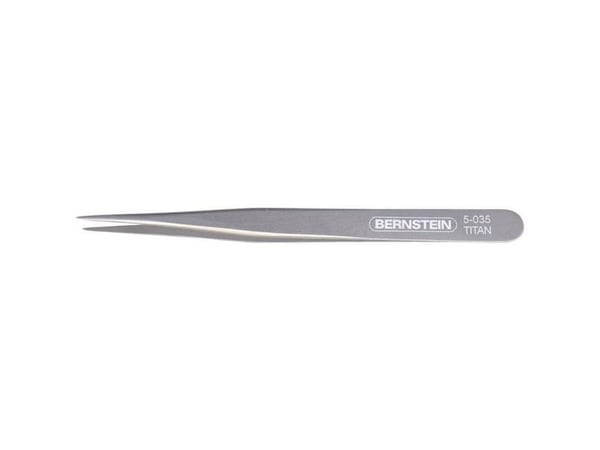 Bernstein 5-035, Titan, Metallisk, Spiss, Rett, 9 g, 120 mm