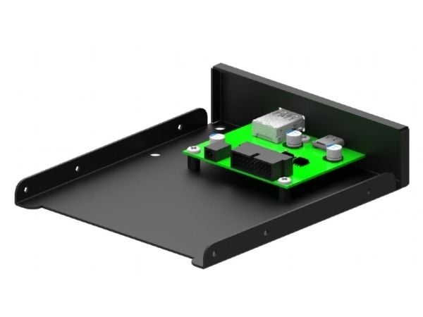 Gembird - Lagerbrønnportspanel - USB 3.1 Gen 1, USB-C - svart