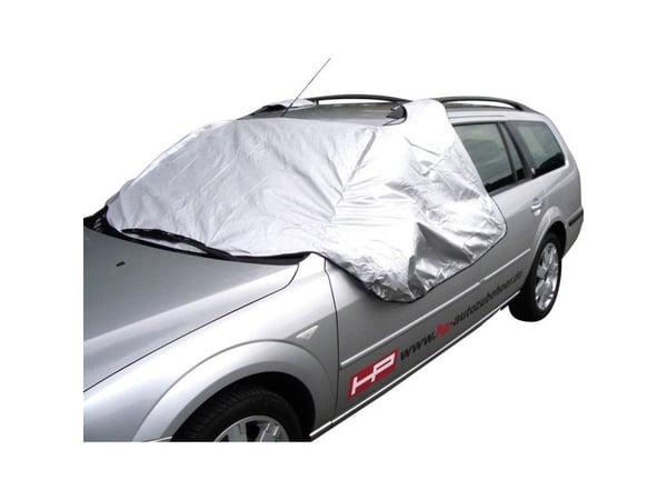 HP Autozubehör Rutedeksel beskyttelse av frontruter og sideruter tyverisikring (B x H) 285 cm x 97 cm personbil, autocamper, van, SUV sølv HP Autozubehör Rutedeksel beskyttelse av frontruter og sideruter tyverisikring (B x H) 285 cm x 97 cm personbil, autocamper, van, SUV sølv
