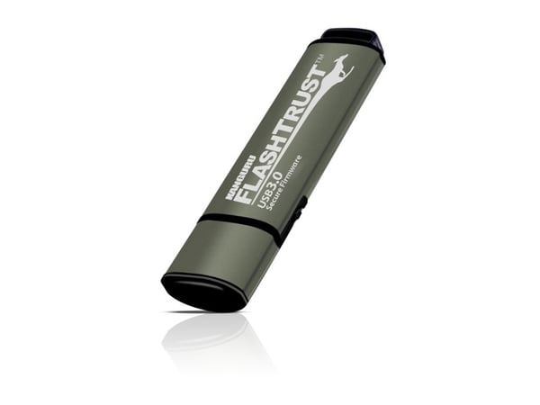 Kanguru FlashTrust Secure Firmware 3.0 - USB-flashstasjon - 16 GB - USB 3.2 Gen 1