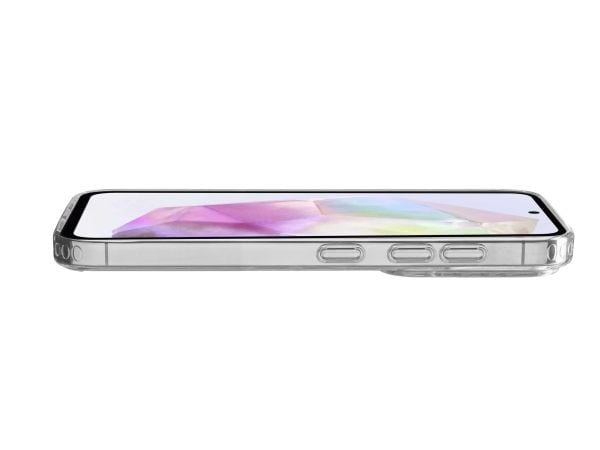 Cellular Line Clear Strong - Baksidedeksel for mobiltelefon - gummi - gjennomsiktig - for Samsung Galaxy A36, A56