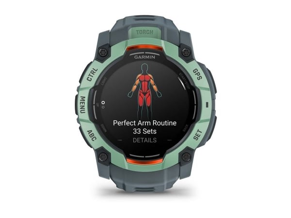 Garmin Instinct 3 AMOLED, 3,3 cm (1.3"), AMOLED, Berøringsskjerm, 4 GB, GPS, 59 g