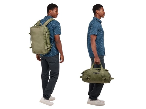 Thule Chasm TDSD301 Olivine, Oliven, Camping, Sport, Reise, 30 L, Polyester, Unisex, Monokromatisk