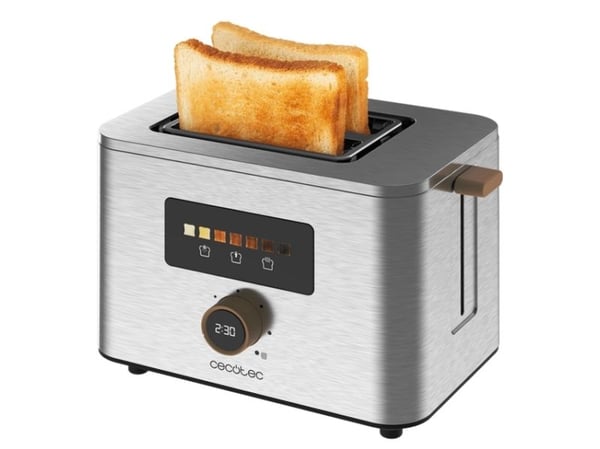 Cecotec 04843, 2 skiver, Rustfritt stål, Rotasjon, Berøringskontroll, 950 W