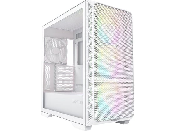Montech AIR 903 MAX - - genomskinlig sidopanel - ingen strömförsörjning - USB/ljud