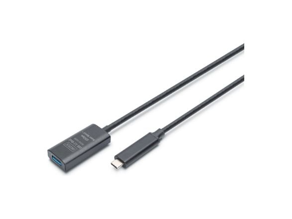 DIGITUS Active USB-C förlängningskabel 5m