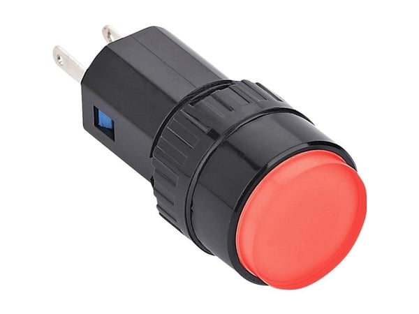 TRU COMPONENTS 140381 LED-merkkivalo Punainen 24 V/DC, 24 V/AC AD16 16A/24V/R