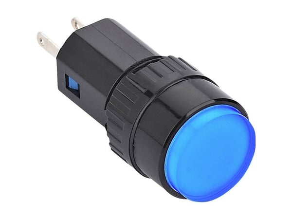 TRU COMPONENTS 140383 LED-merkkivalaisin Sininen 24 V/DC, 24 V/AC, 24 V/AC