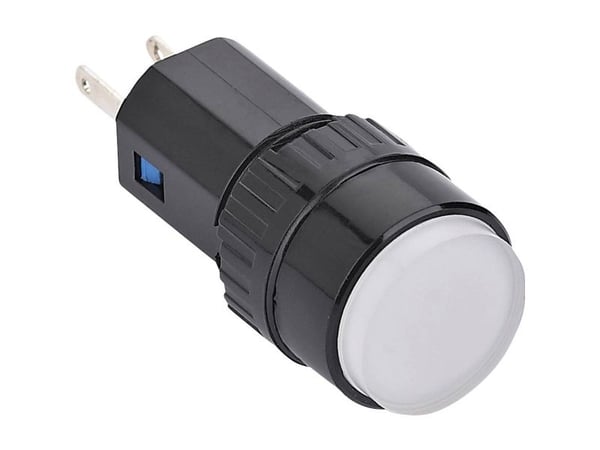 TRU COMPONENTS 140384 LED-merkkivalaisin Valkoinen 24 V/DC, 24 V/AC AD16 16A/24V/H