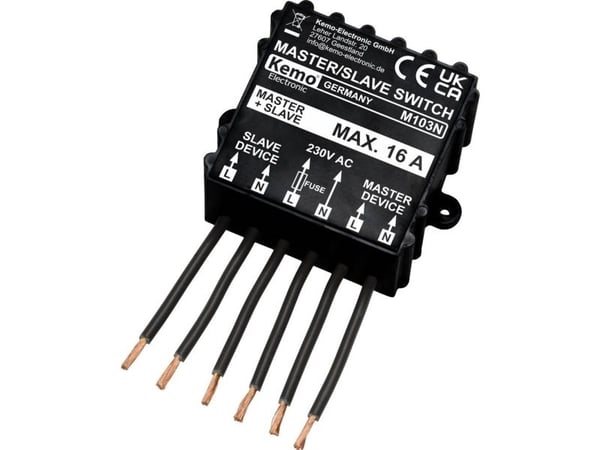 Kemo M103N Master-slave-kosketin Rakennusmoduuli 230 V/AC